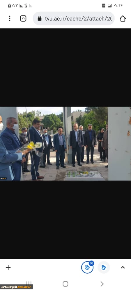 بازدید دکتر خسرویان از دانشگاه فنی وحرفه ای استان آذربایجان شرقی 2