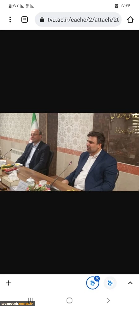بازدید دکتر خسرویان از دانشگاه فنی وحرفه ای استان آذربایجان شرقی 3