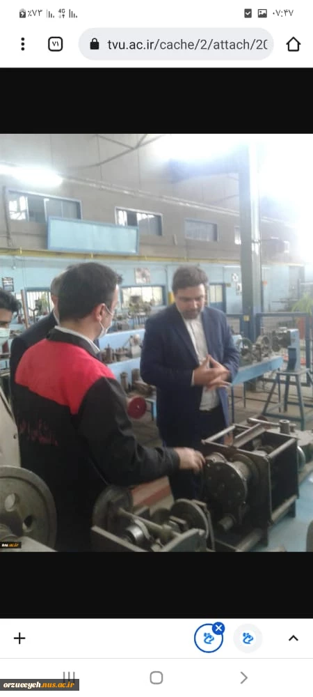 بازدید دکتر خسرویان از دانشگاه فنی وحرفه ای استان آذربایجان شرقی 5